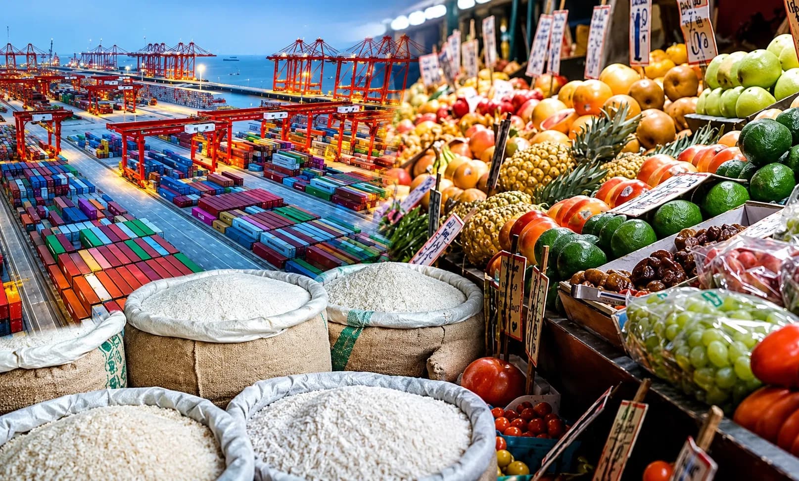 Pakistan Food Exports Crash by $2.1 Billion Despite Strong Rice, Meat Sales