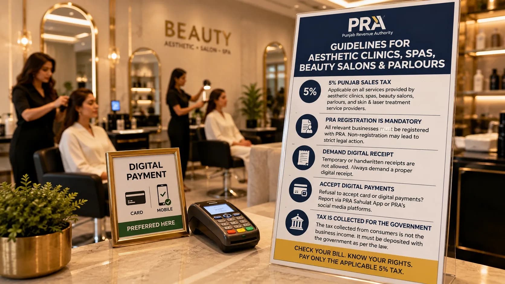 Getting a Facial in Punjab? PRA Says Check Your Bill or You're Being Overcharged