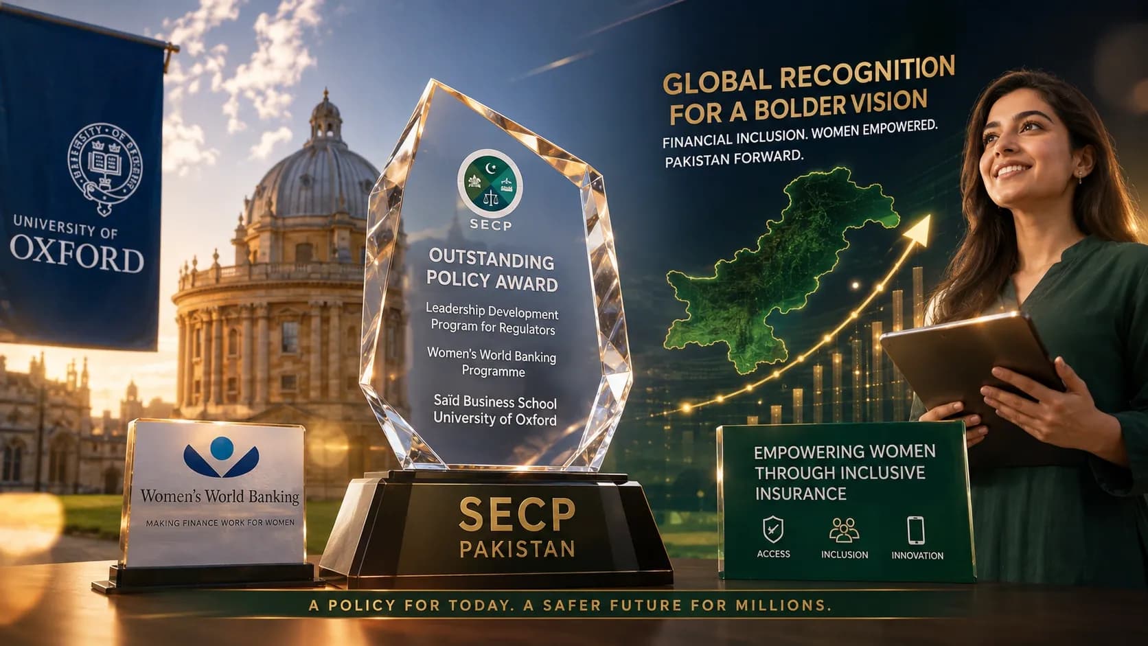 Pakistan Beats 15 Countries to Win Global Award for Women's Insurance Policy