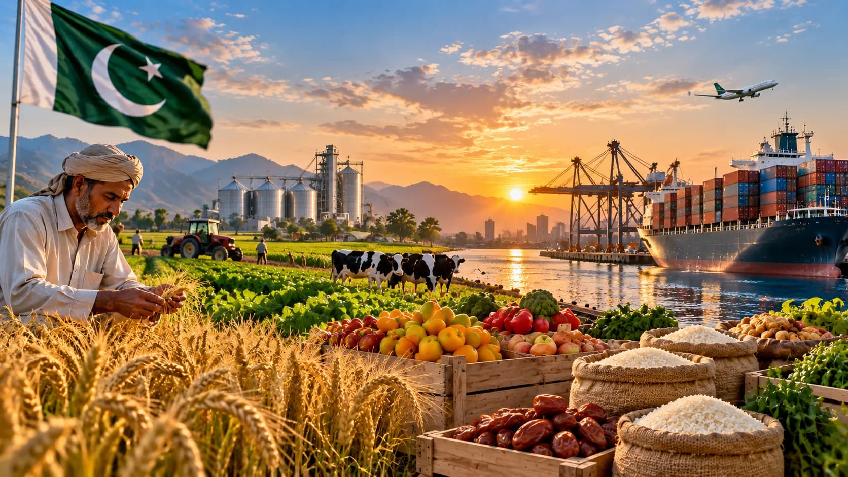 Pakistan Targets $100 Billion Exports With High-Value Agriculture Push