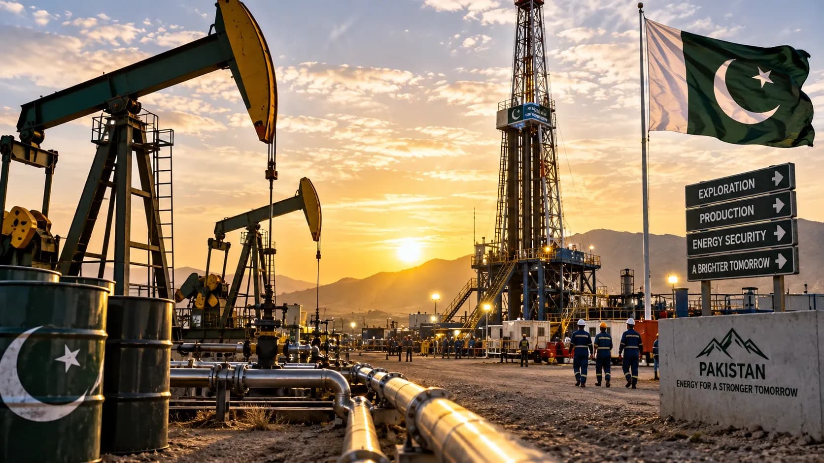 Pakistan Oil Production Jumps 20%, Yet Drilling Activity Collapses 65%