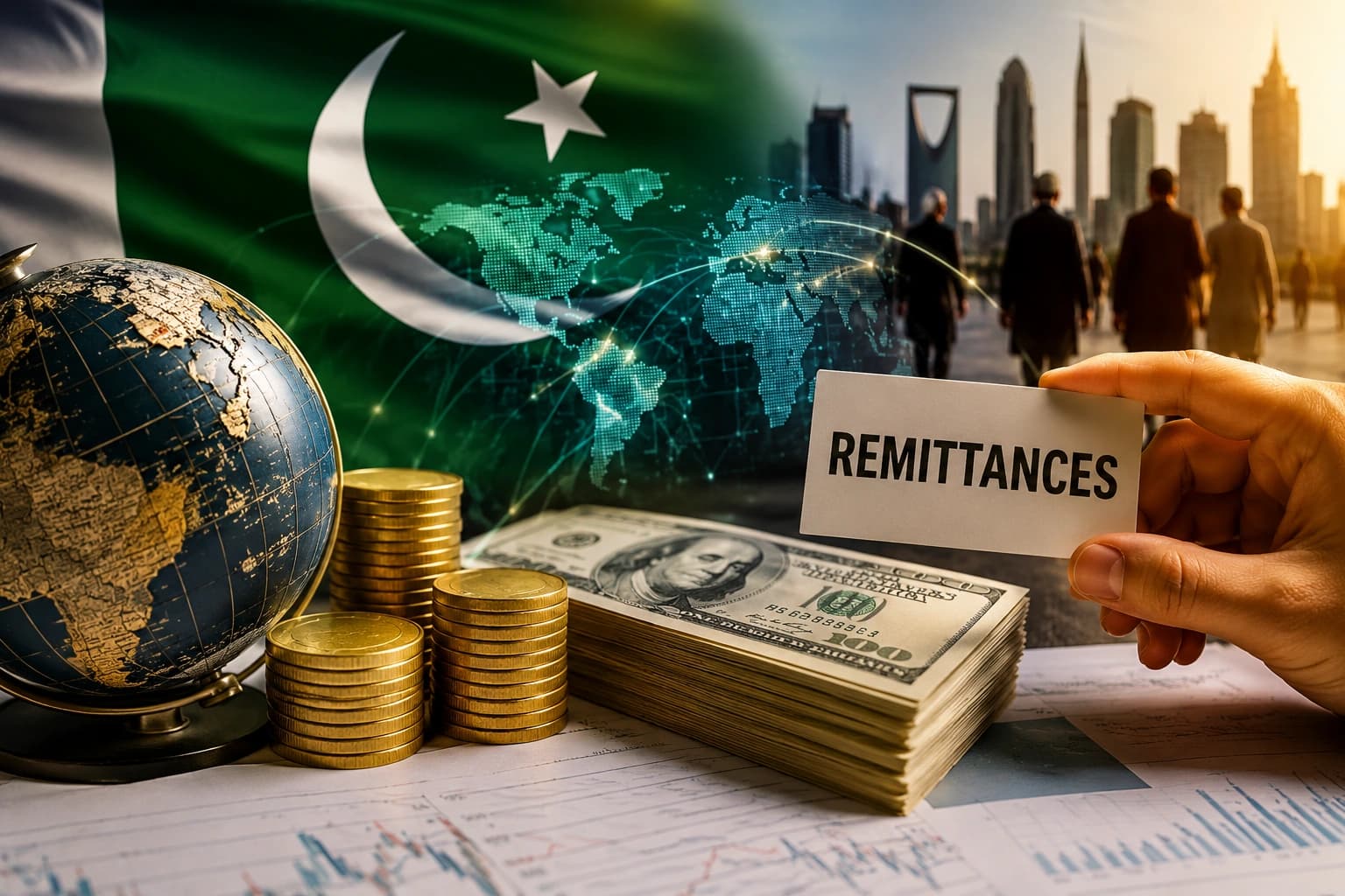 Economy Gets Massive Lifeline as Overseas Pakistanis Send Record $34 Billion in Remittances