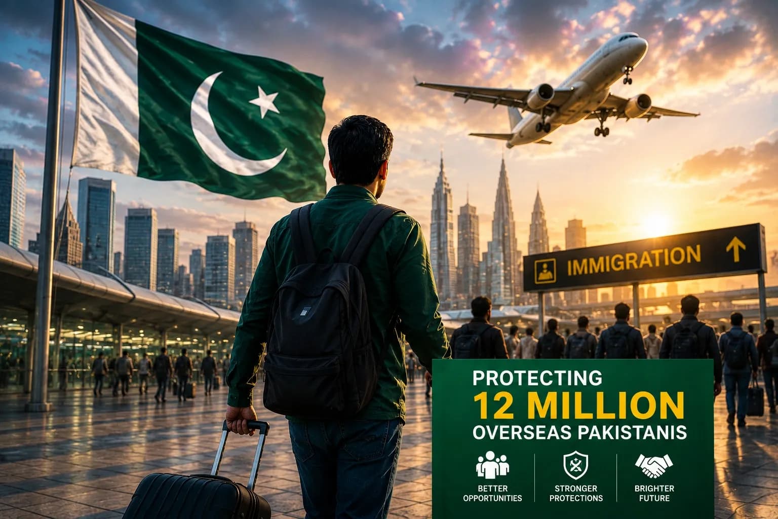 Pakistan Unveils Historic Immigration Policy to Protect 12 Million Overseas Pakistanis