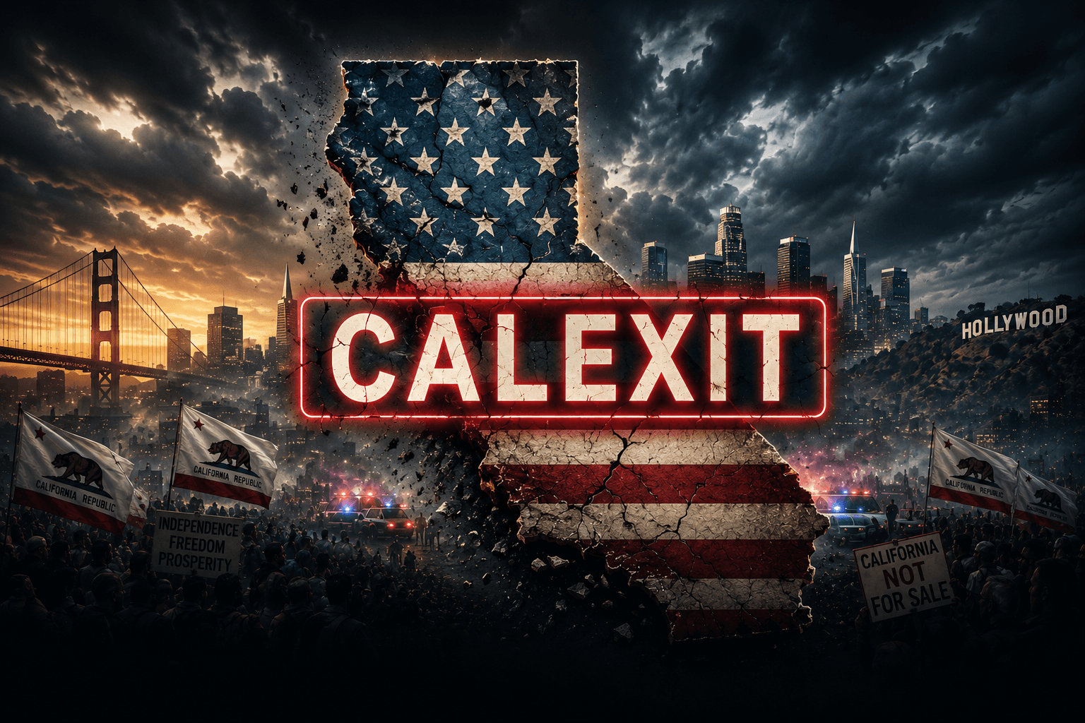 California Independence Movement Roars Back as ‘CalExit’ Push Gains Momentum Across America