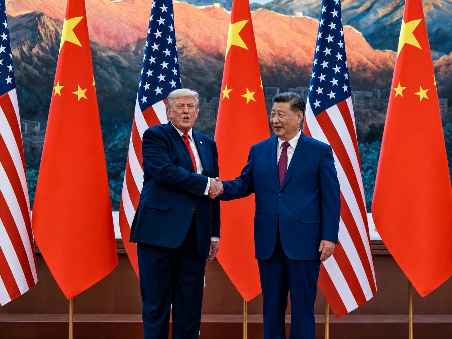 Trump and Xi Meet in Beijing, Trade Truce, Iran and Taiwan All on the Table