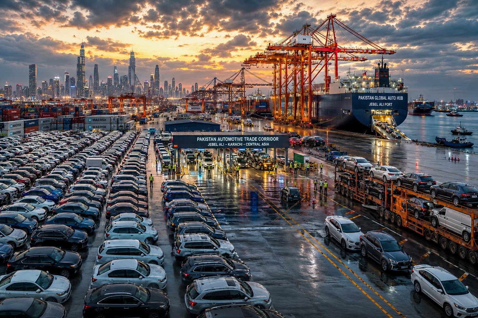 Pakistan Eyes Dubai-Style Used Car Export Hub Under New Auto Policy 2026-31