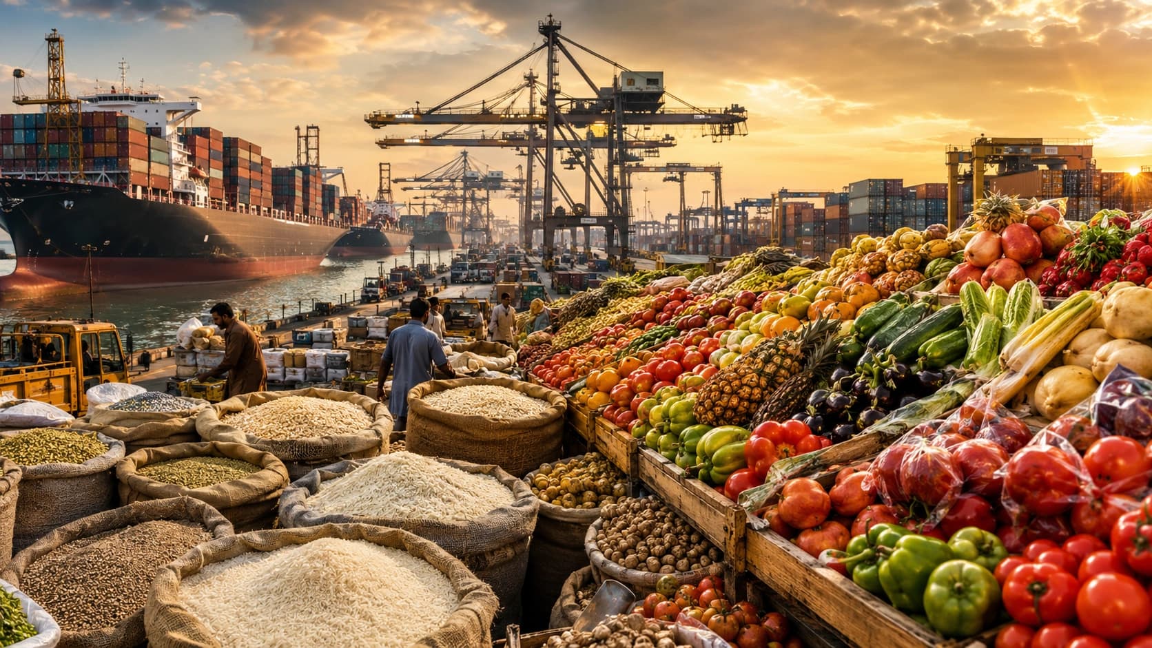 Pakistan Food Exports Crash 32% to $4.19bn in Ten Months