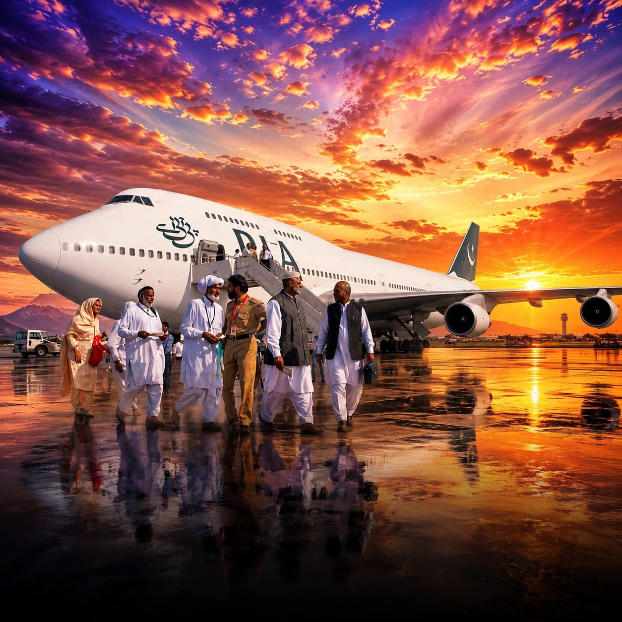 PIA Launches Post-Hajj Repatriation as First Flight From Jeddah Lands in Karachi