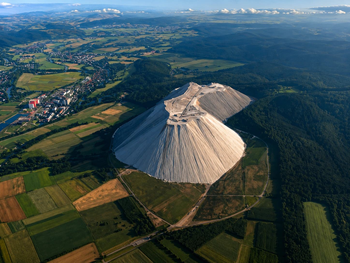 Germany's Monte Kali: A Giant Mountain Made Entirely of Salt