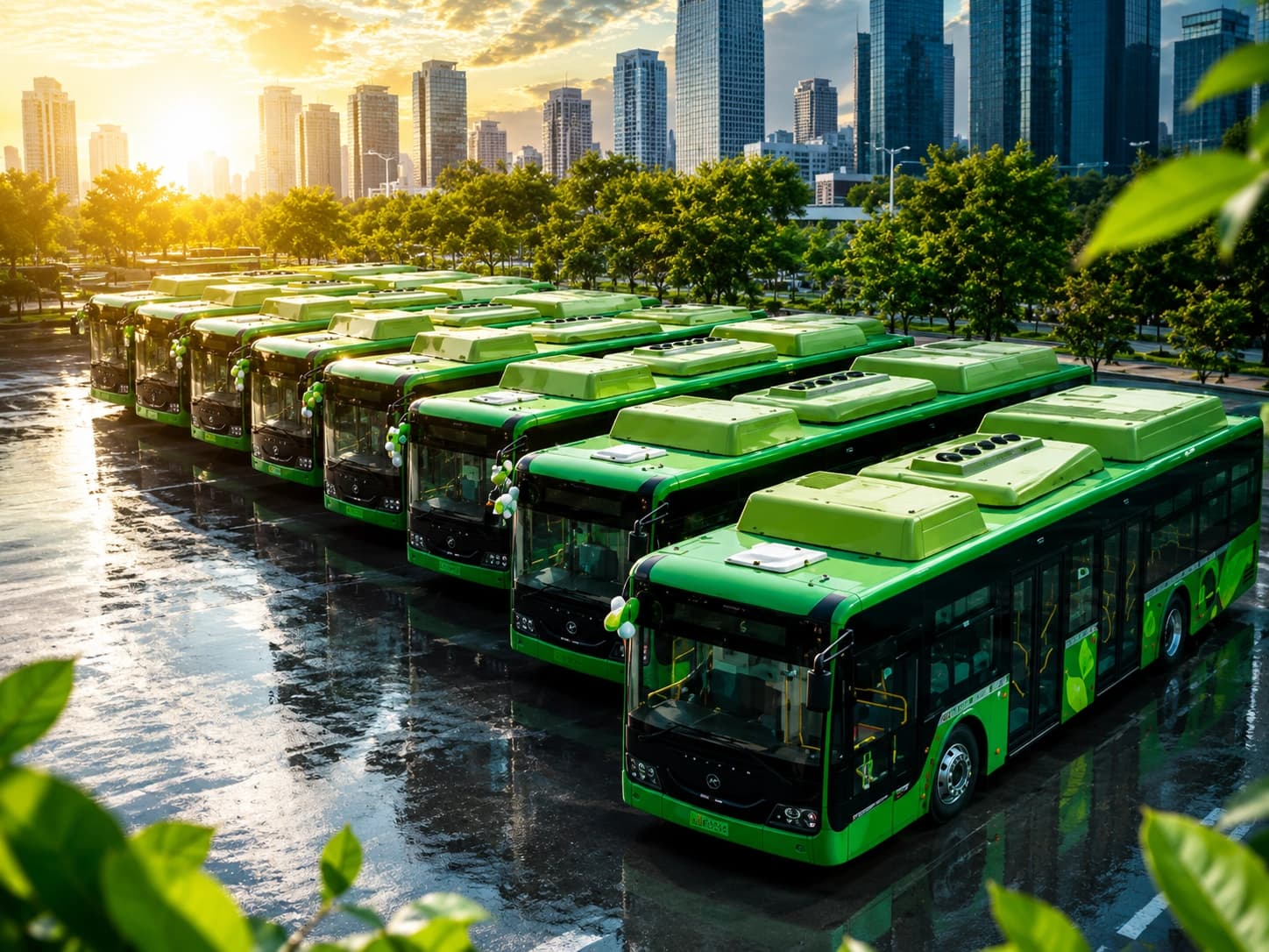 Momentum Logistics Delivers 112 Electric Buses Across 12 Punjab Cities