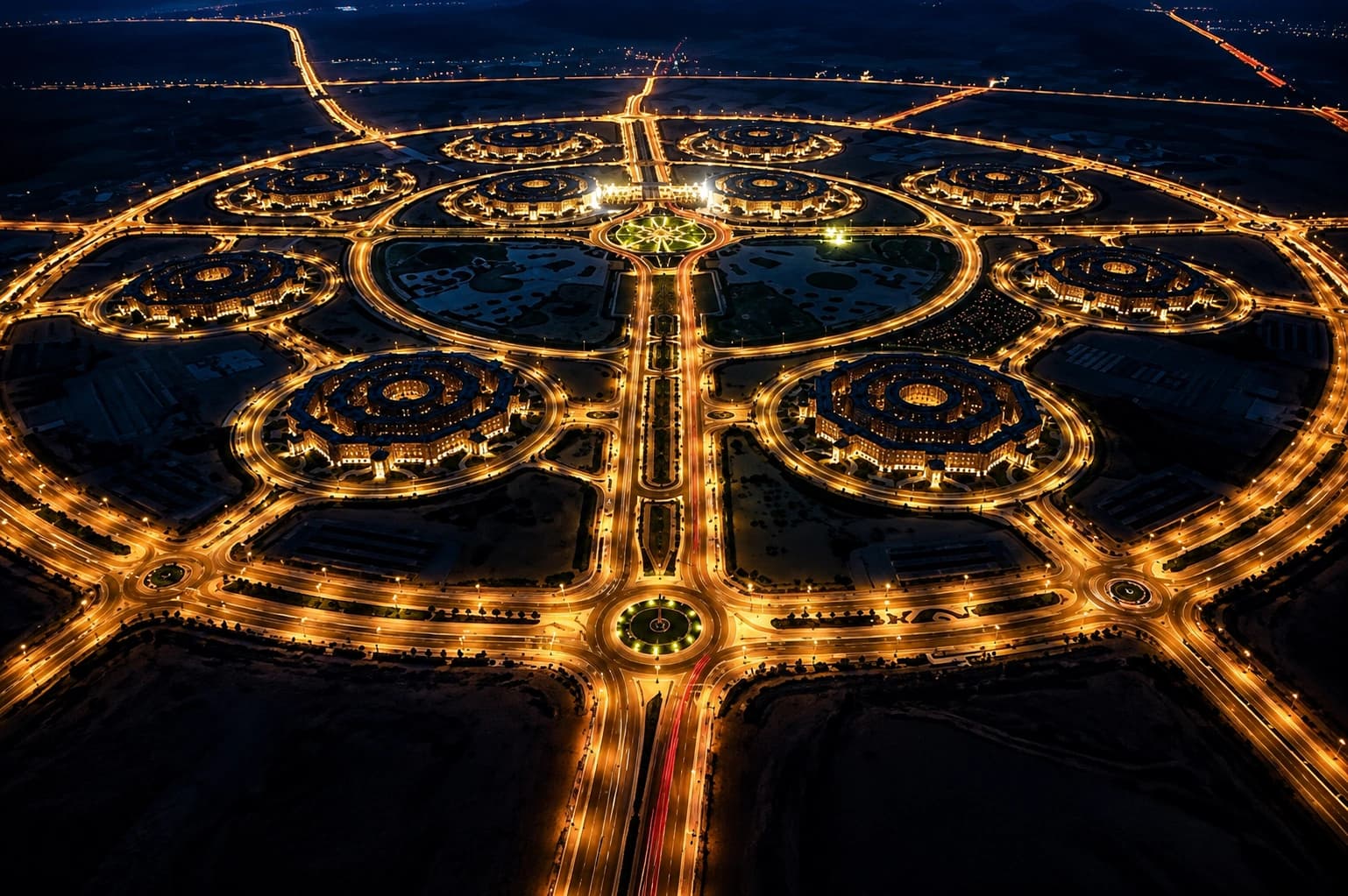 Egypt Unveils Massive 22,000-Acre 'Octagon' Military Defense Headquarters
