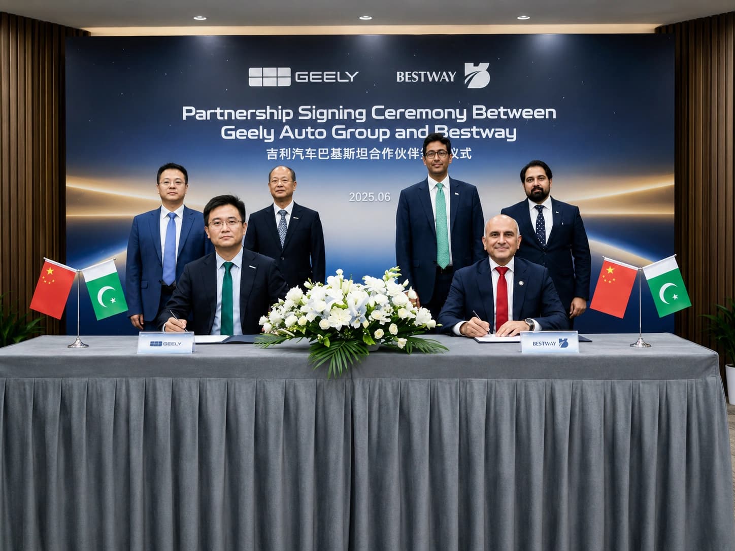 Bestway Group Partners with Geely Auto to Locally Assemble Vehicles in Pakistan