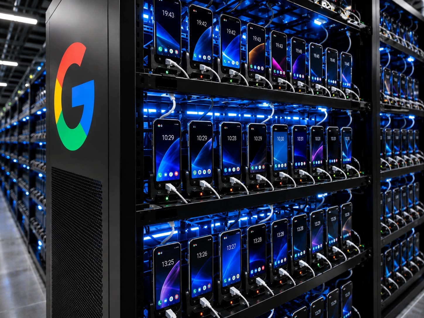 Google Is Building a Data Center From 2,000 Old Smartphones