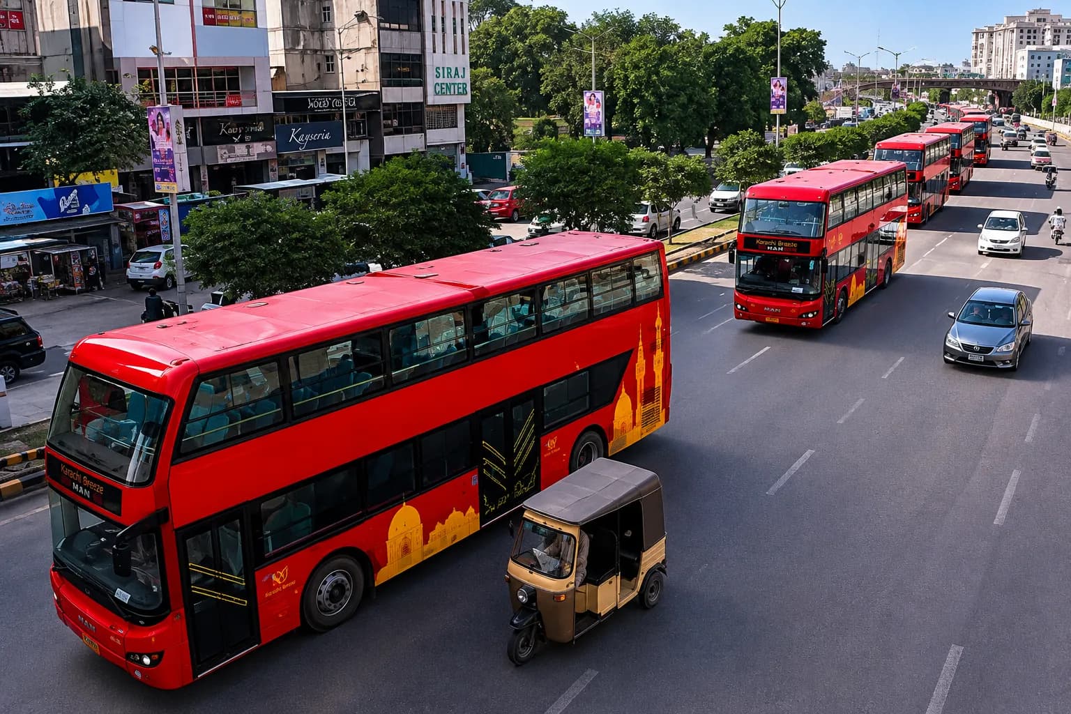 Sindh to Launch EV Taxi Service and Double-Decker Buses in Karachi