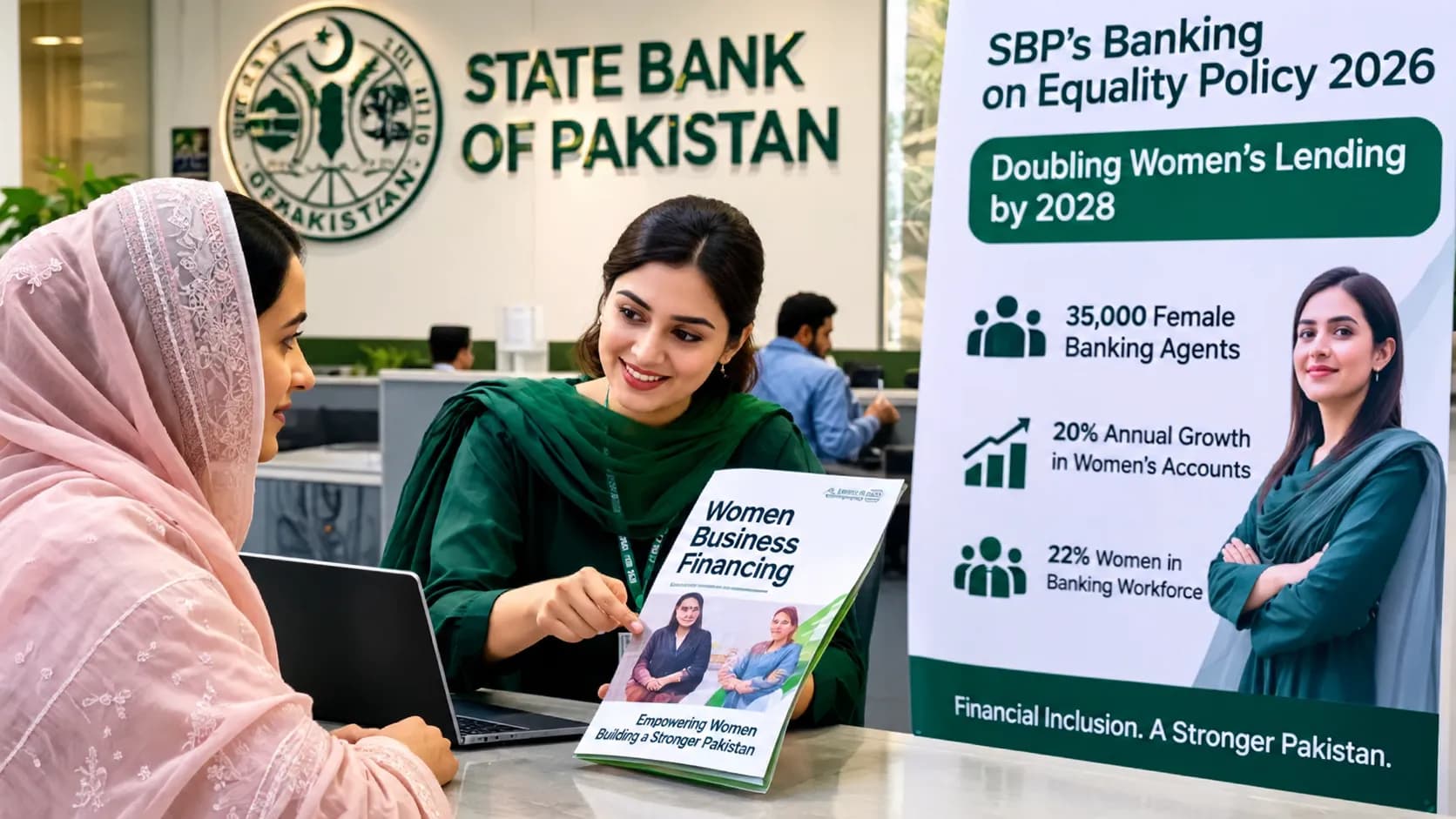 State Bank Gives Banks 26 Months to Double Women’s Lending