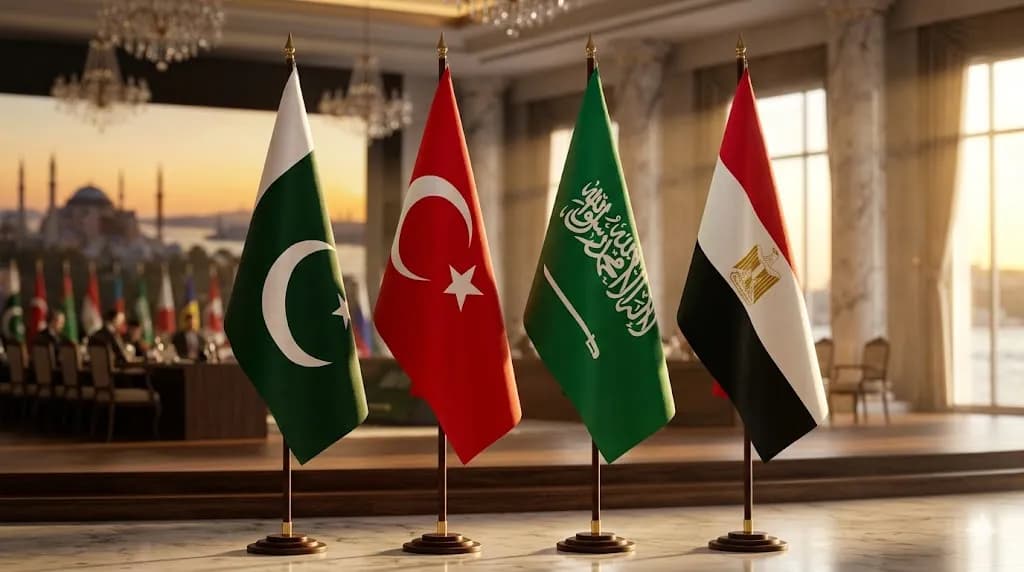 Istanbul Quad: Turkey, Saudi Arabia, Pakistan, Egypt Forge New Military Power Bloc