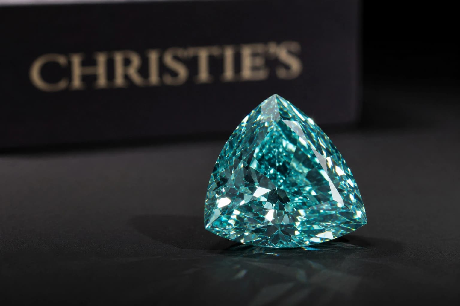 Rare 'Ocean Dream' Diamond Sells for Record $17.3 Million at Christie’s