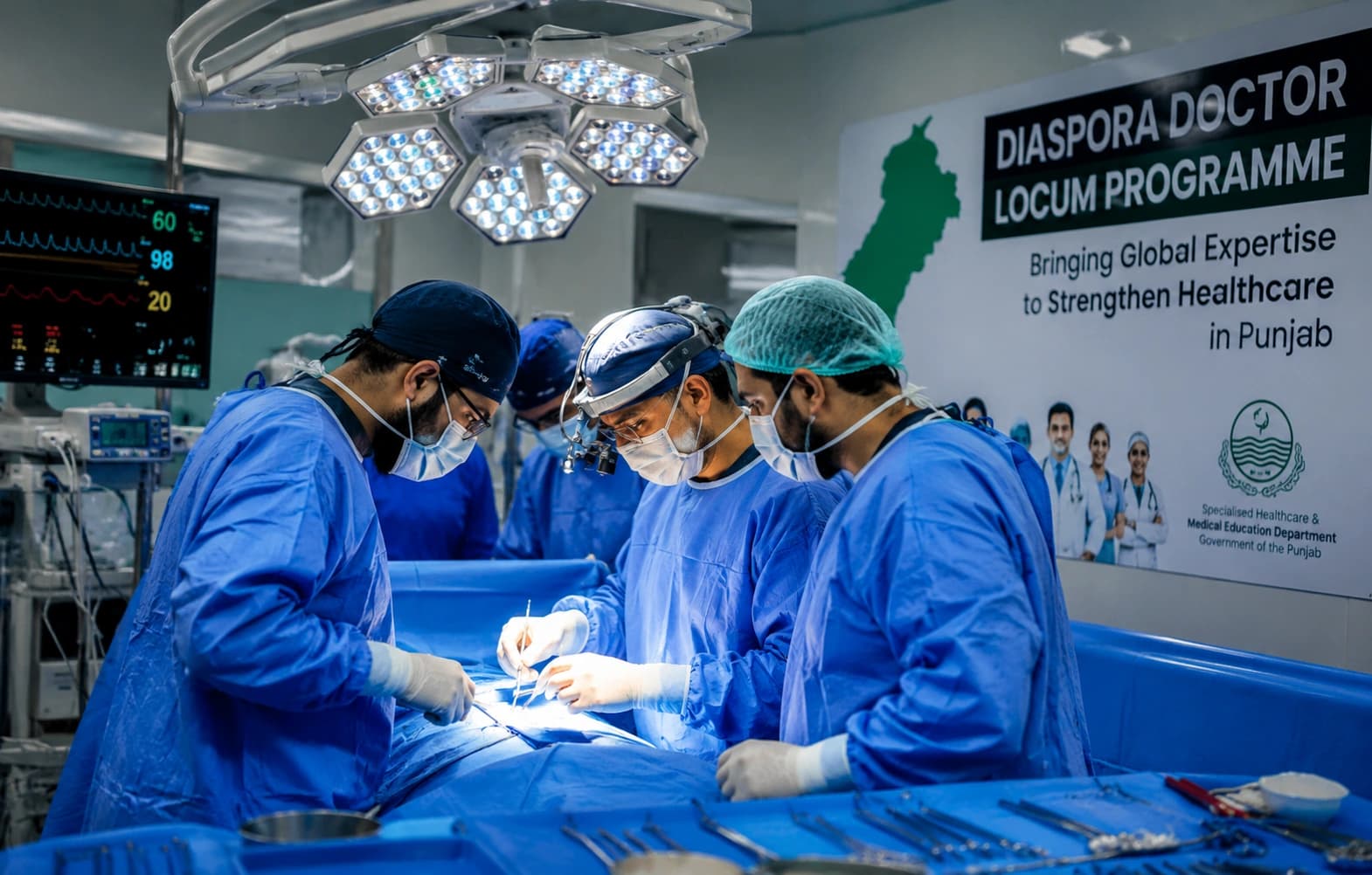 Foreign Specialists to Perform Free Surgeries in Punjab Public Hospitals
