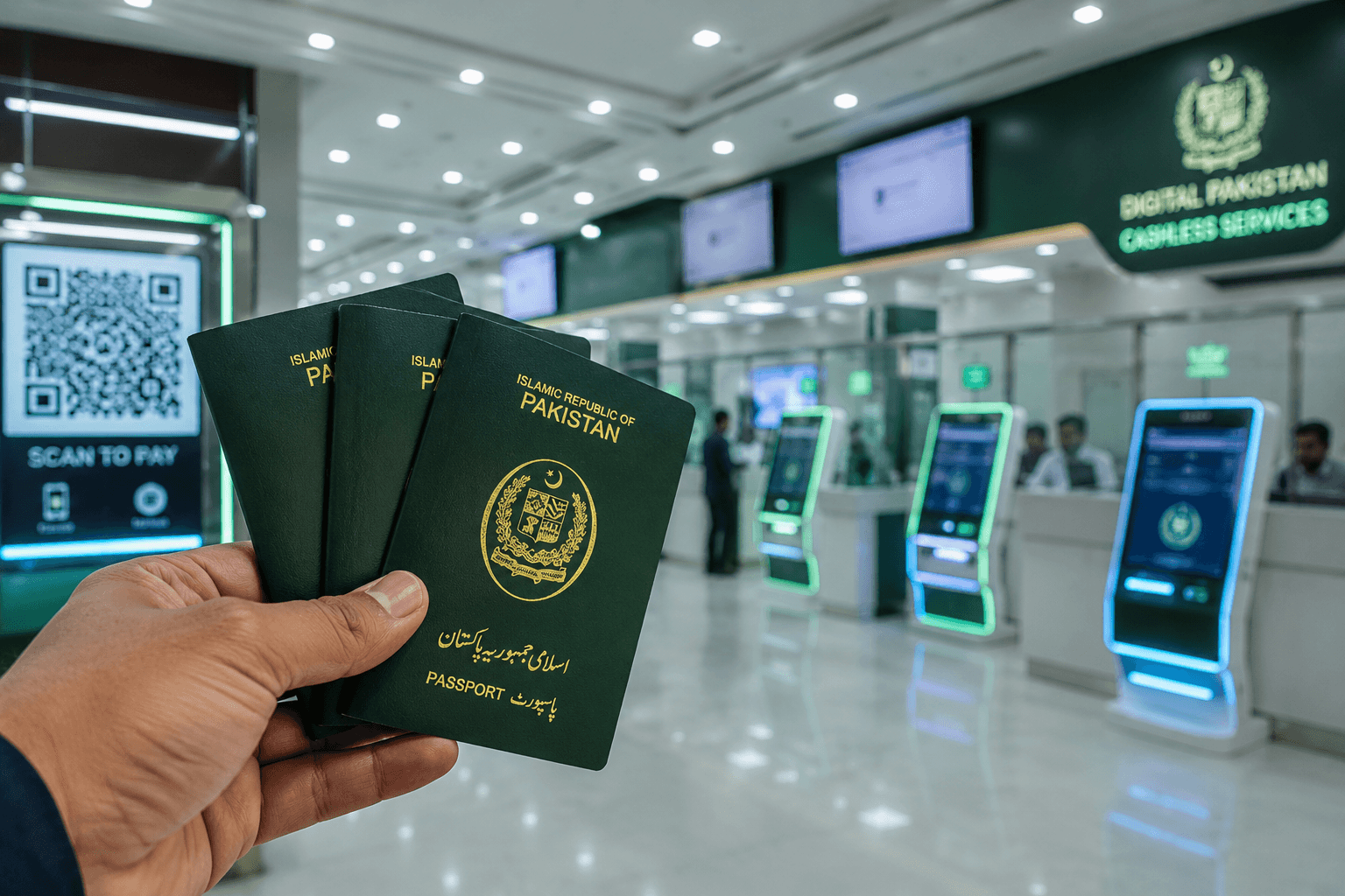 Pakistan Ends Cash Passport Fees as Digital-Only System Takes Effect Nationwide