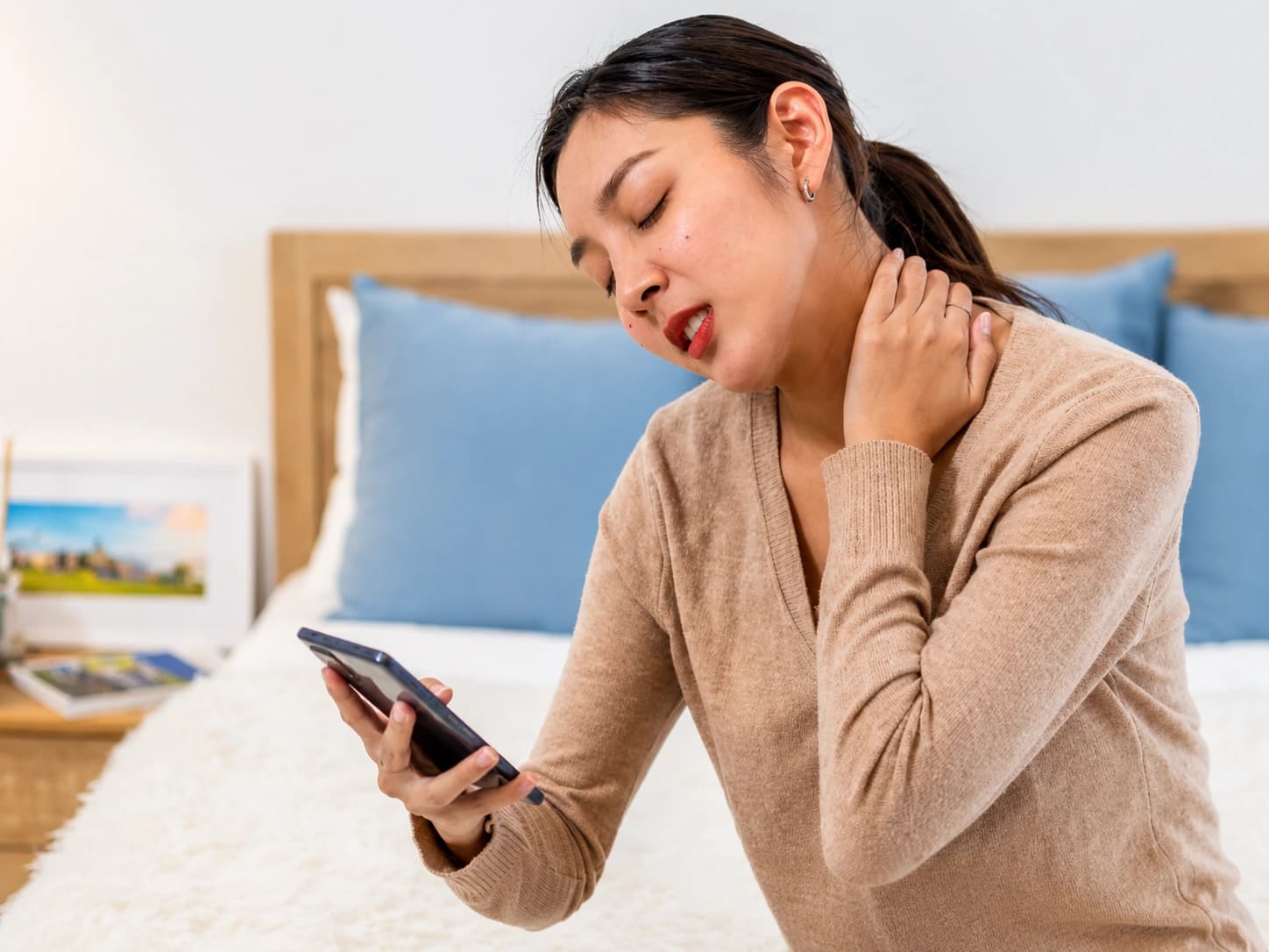 Your Smartphone May Be Causing 'Tech Neck' Without You Realizing It