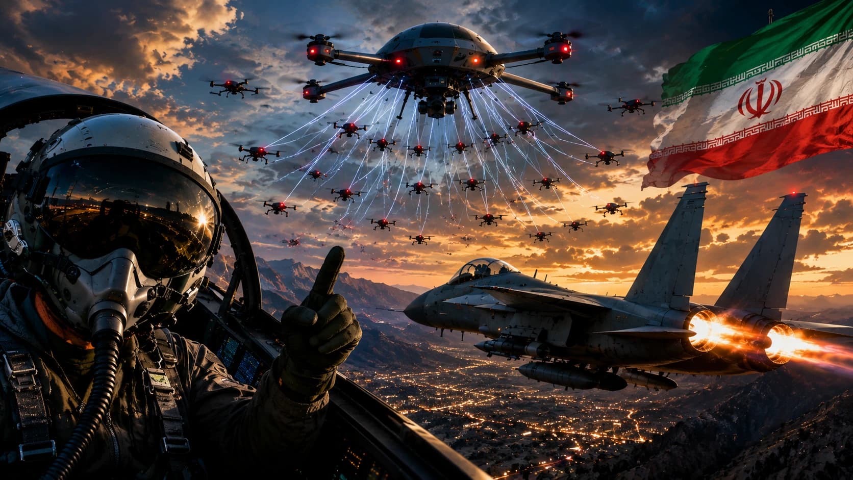 Downed F-15 Pilot's 'Jellyfish Drone' Revelation Rocks US Intelligence — Iran Hiding a Deadly Secret?