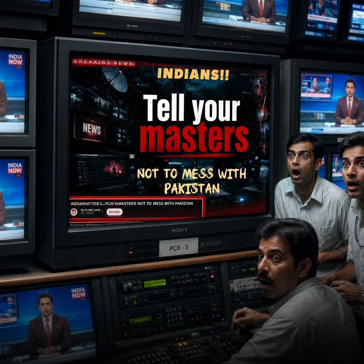 Indian News Channels Hacked Mid-Broadcast — Pakistan's National Anthem Plays During President's Speech