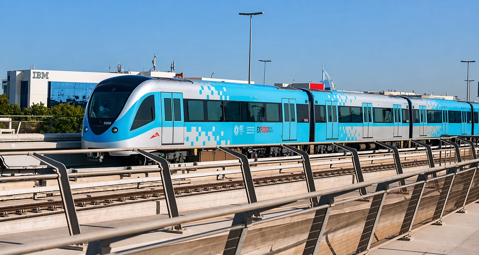 Dubai Golden Line Metro Project