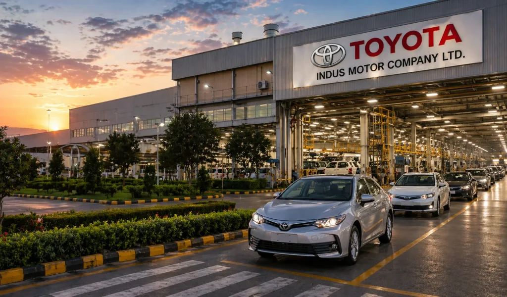 Indus Motor profit growth driven by Toyota vehicle production in Pakistan