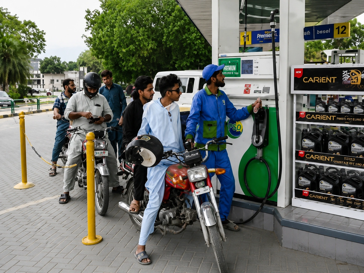 Pakistan government announces petrol price cut of Rs6 per litre and diesel Rs6.80 per litre effective midnight Friday May 2026