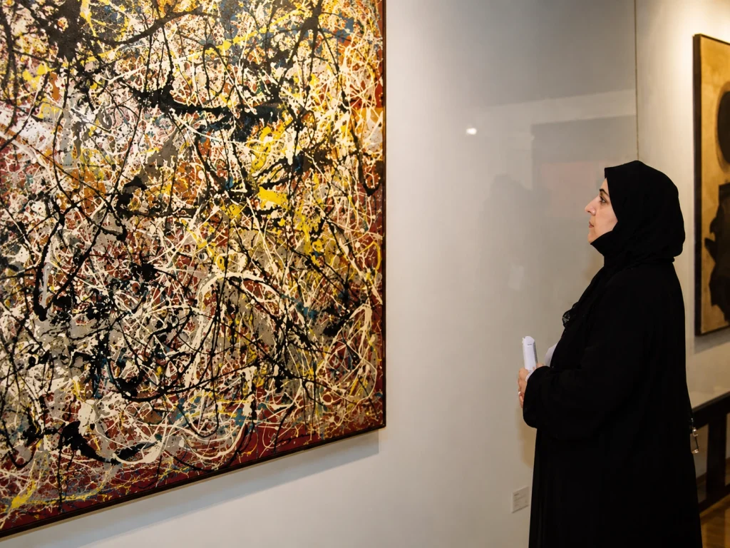 Jackson Pollock painting Number 7A 1948 sells for record $181.2 million at Christie's auction New York