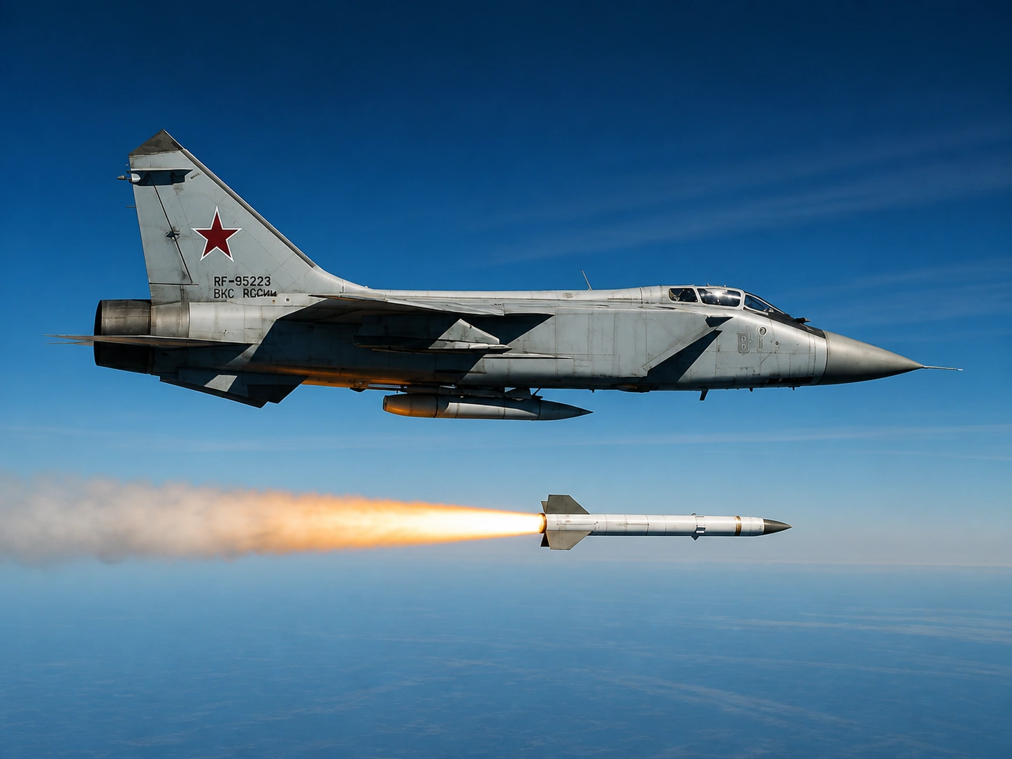 India's Su-30MKI fighter jet integrated with the R-37M long-range air-to-air missile following India's R-37M missile deal with Russia