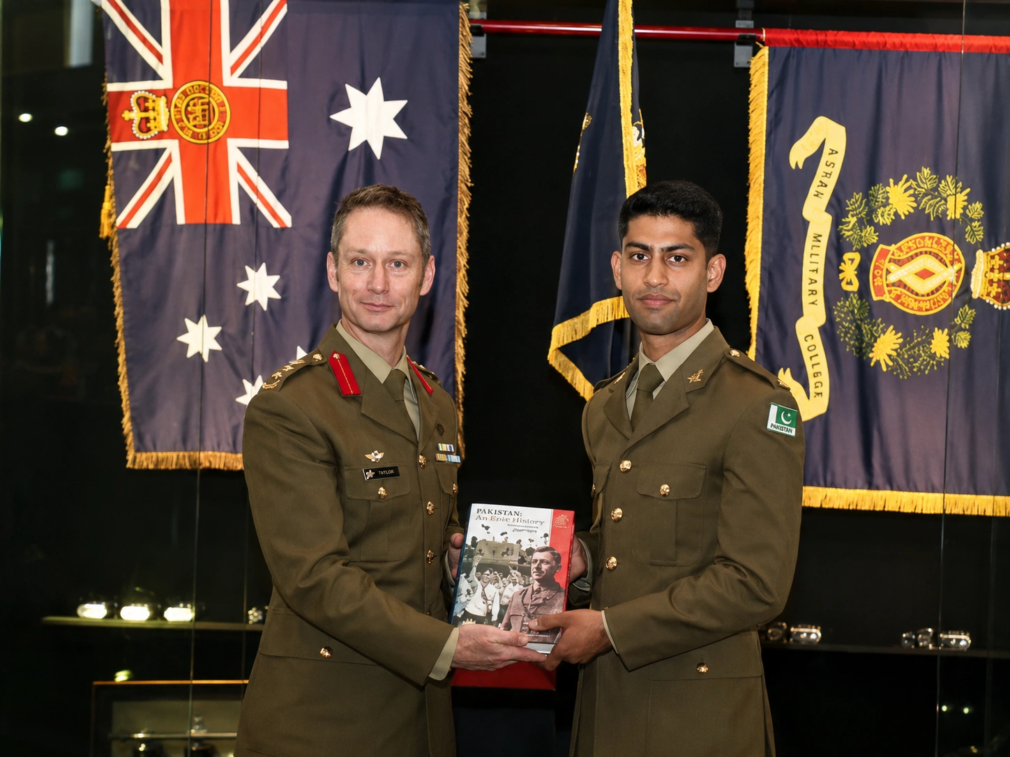 Pakistan Army Cadet in Australia Wins RMC Duntroon Best Foreign Cadet