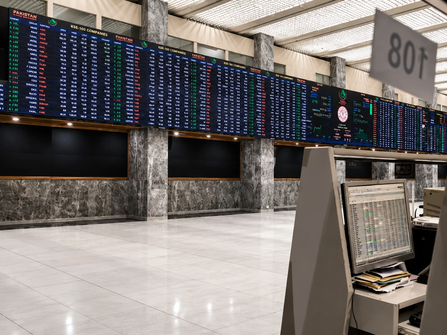 KSE-100 drops 1615 points or 0.93 percent on Friday as US Iran tensions trigger selling across Pakistan Stock Exchange in automobile cement banking oil and gas sectors