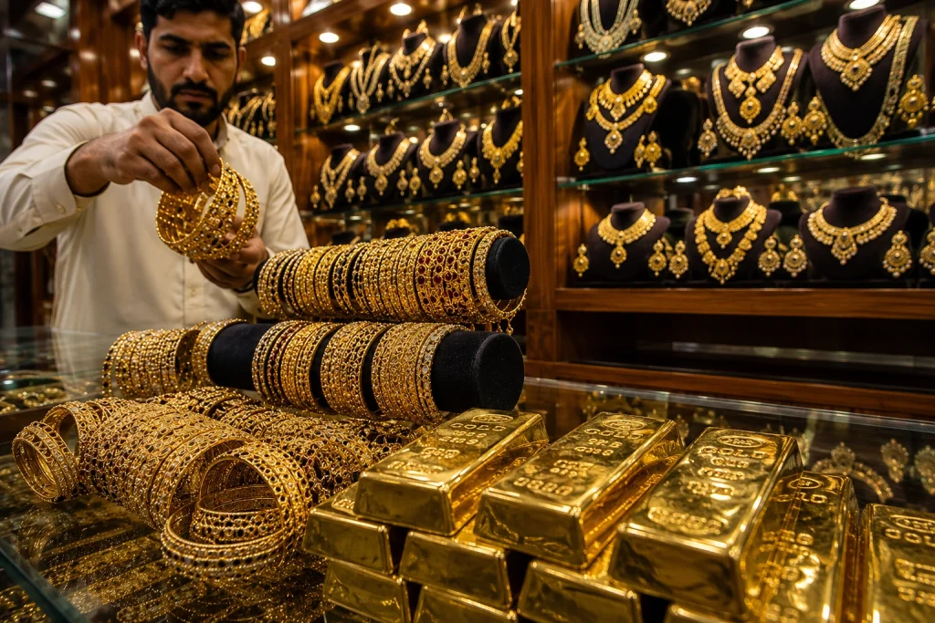 gold price in Pakistan, per tola gold rate, international gold market