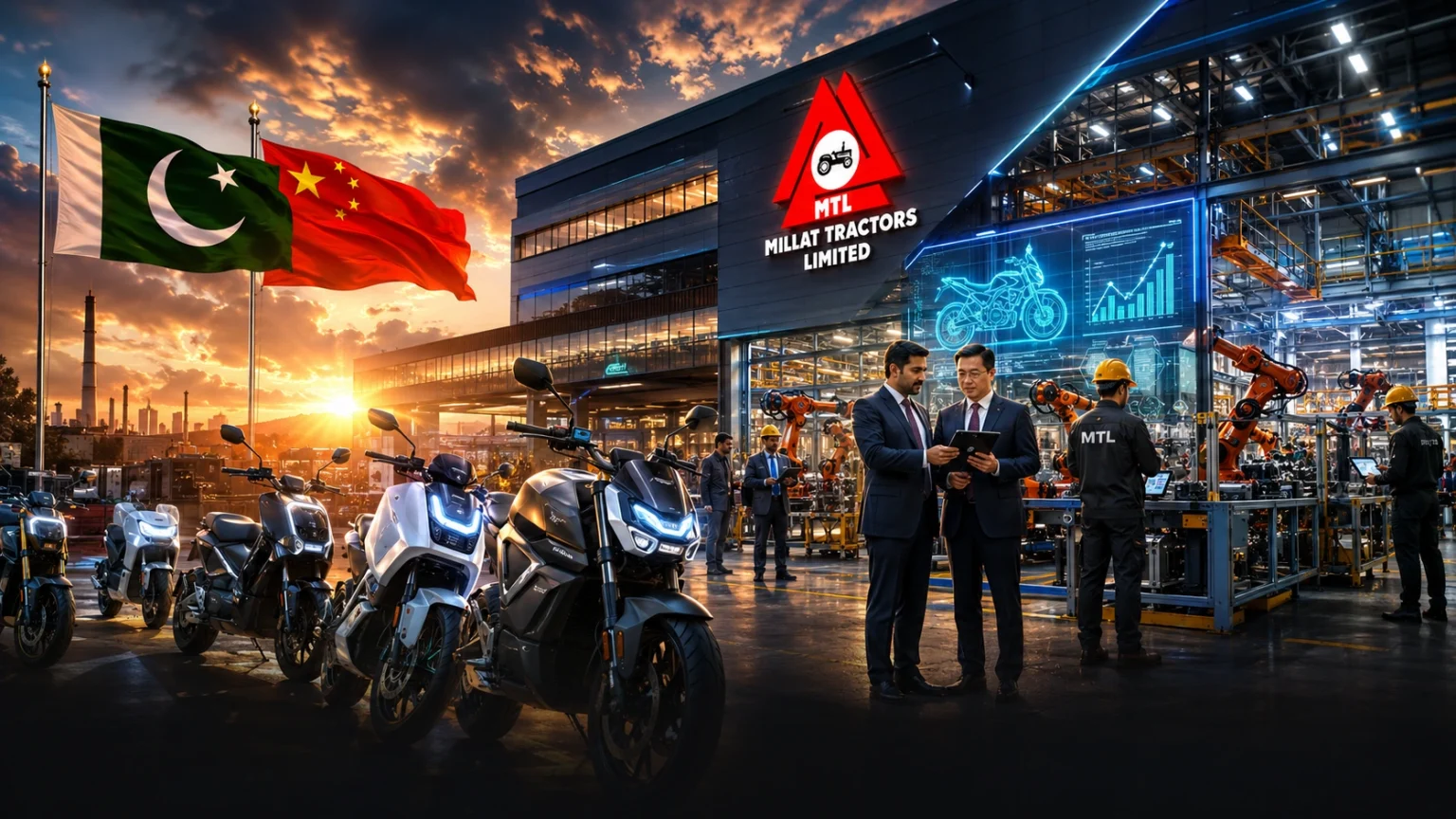 Millat Tractors Bikes Limited enters Pakistan EV bike market through Chinese electric bike joint venture