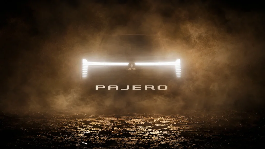 Mitsubishi Pajero comeback confirmed as the legendary off-road SUV returns for a global debut in 2026