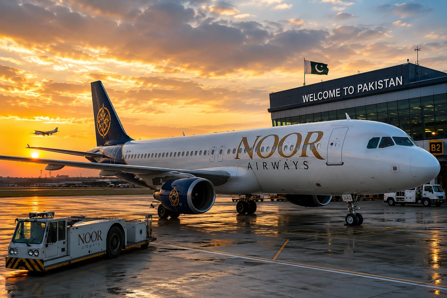 Noor Airways Pakistan moves closer to launch with planned Airbus A320 domestic flight operations