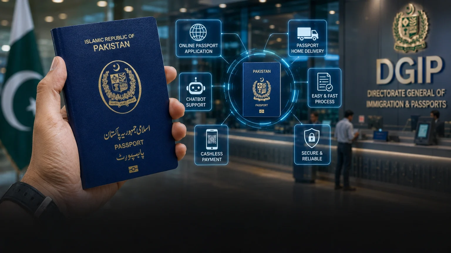 Pakistan blue passports approved for top taxpayers under new DGIP digital passport reform system
