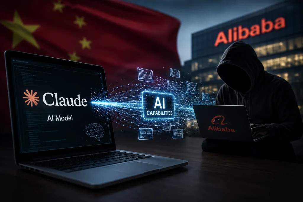 Anthropic Accuses Alibaba over an alleged campaign to extract Claude AI capabilities through AI distillation attacks.