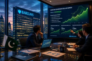 Barclays upgrades Pakistan as the global bank raises Pakistan's sovereign dollar bonds to Overweight, signaling stronger investor confidence and economic outlook.