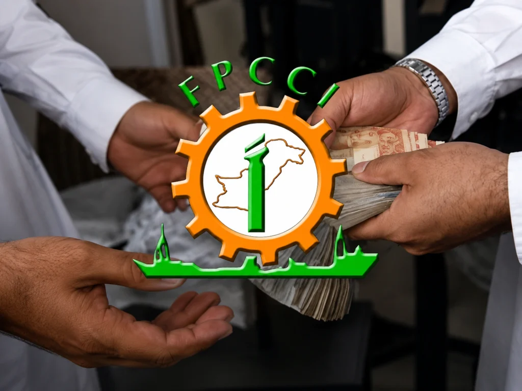 FPCCI President Atif Ikram Sheikh speaking at Federation House Islamabad about high industrial costs in Budget 2026-27