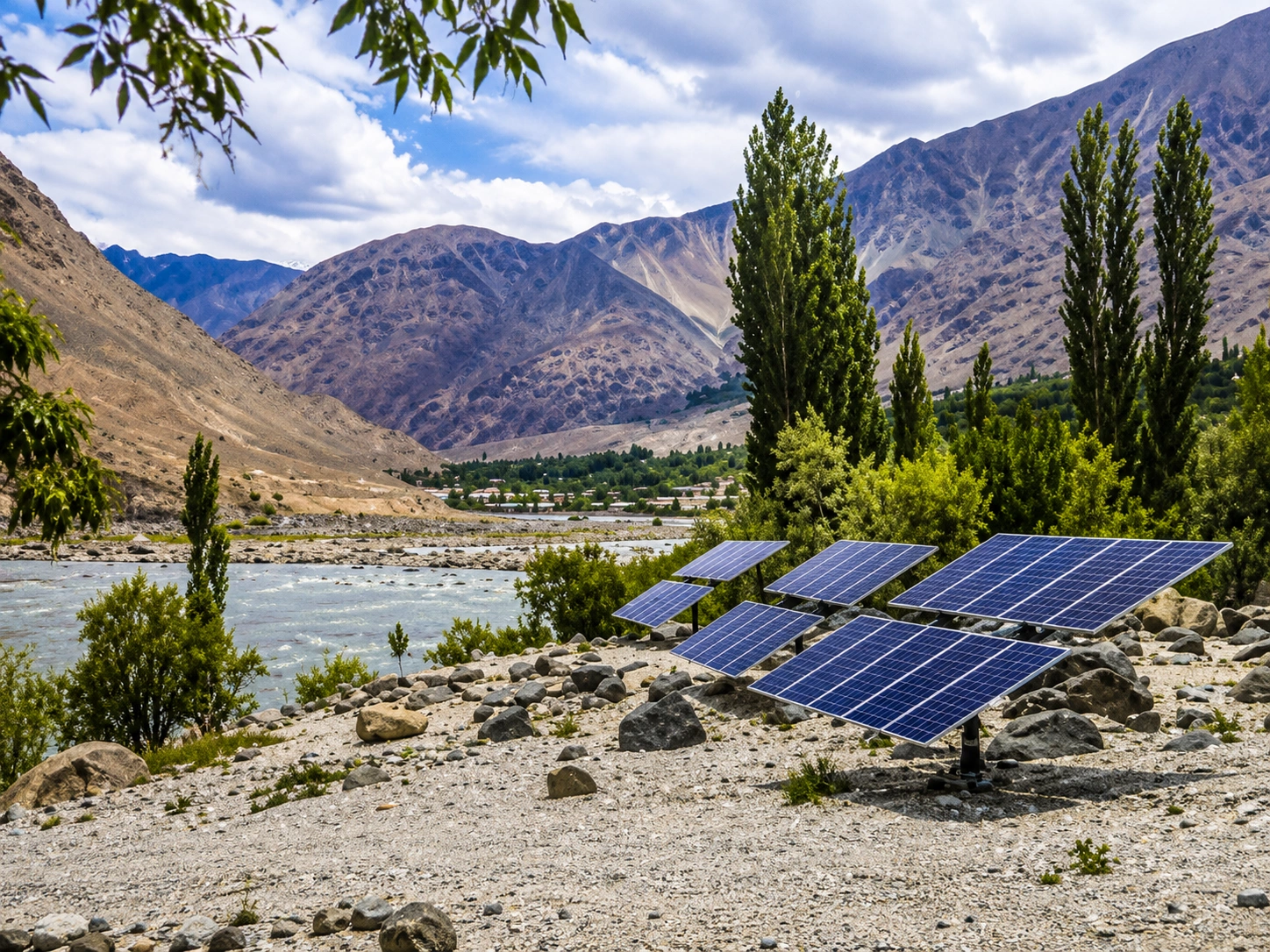 GB solar power project review meeting chaired by Prime Minister Shehbaz Sharif in Islamabad directing the 100MW Gilgit-Baltistan solar plant be expedited with independent third-party validation and full federal funding