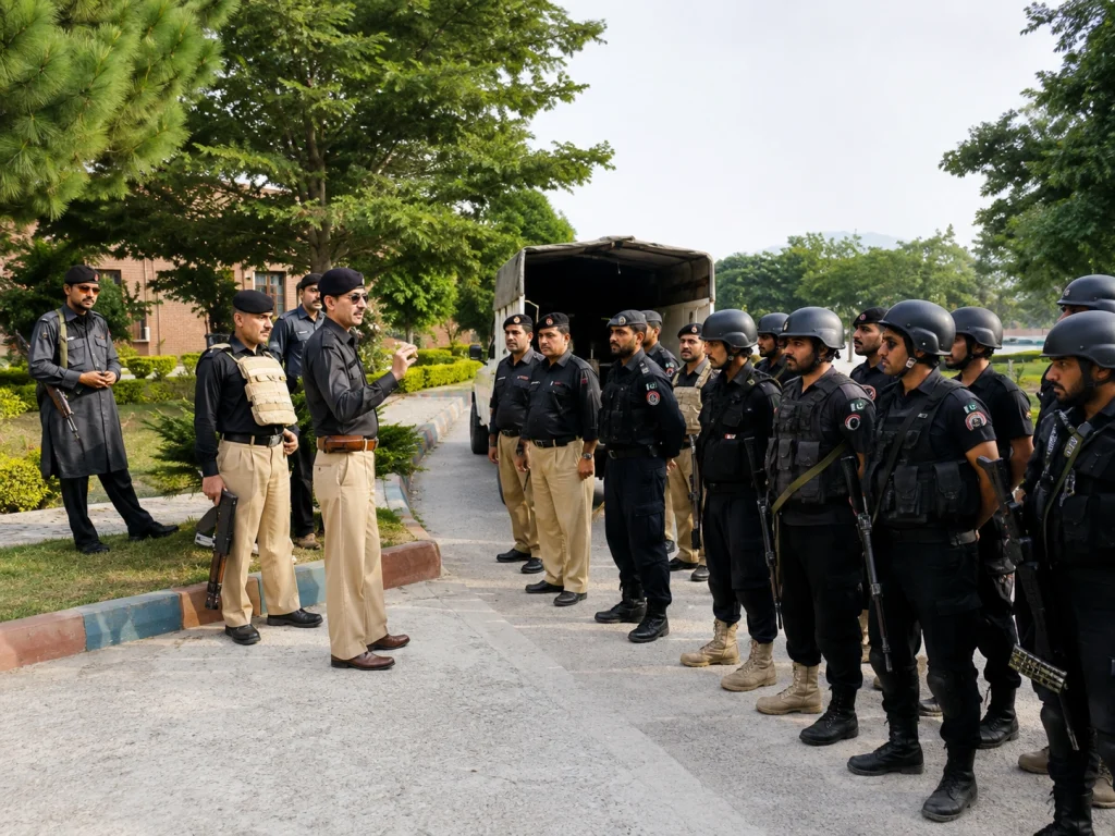 KP Police satellite communication system rollout announced in June 2026 starting in Bannu and Lakki Marwat districts with a dedicated command