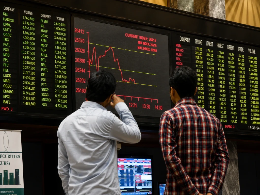 KSE-100 Iran US peace deal rally on June 19 2026 showing the index at 181594.40 after gaining over 1,083 points