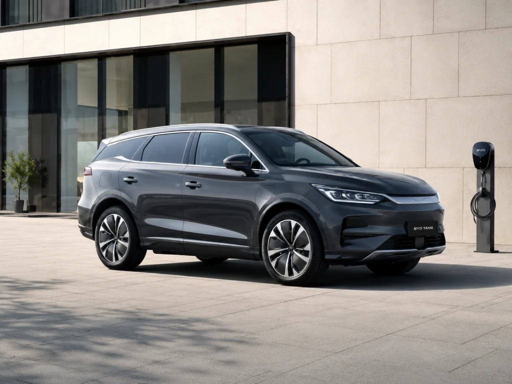 BYD Great Tang SUV flagship China 150000 preorders export Europe