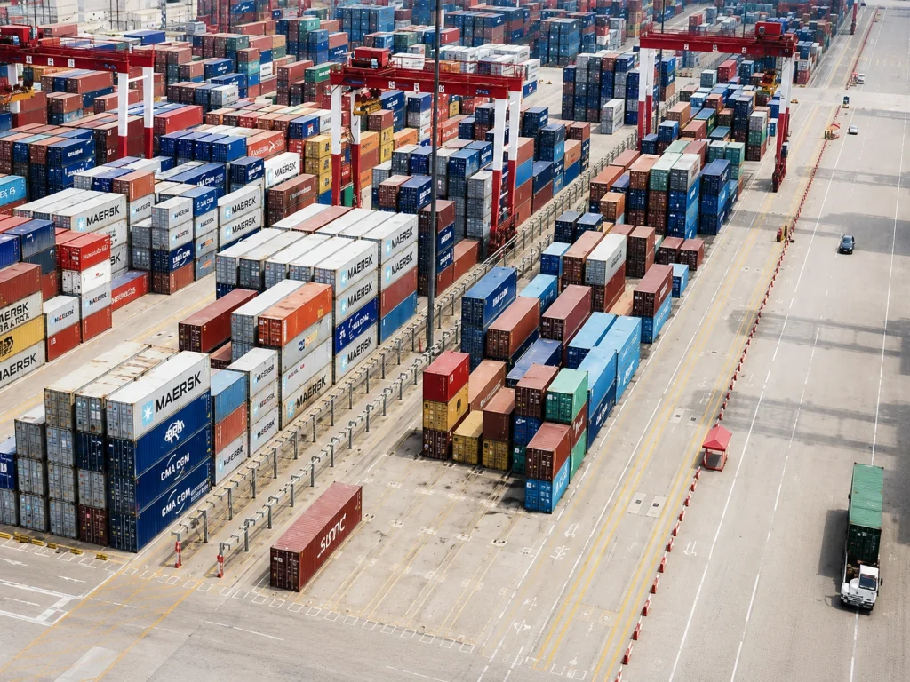 Pakistan exports May 2026 data showing $2.7 billion in outbound trade, a 21.5% drop in imports to $5.3 billion, and a trade deficit narrowing 39.4%