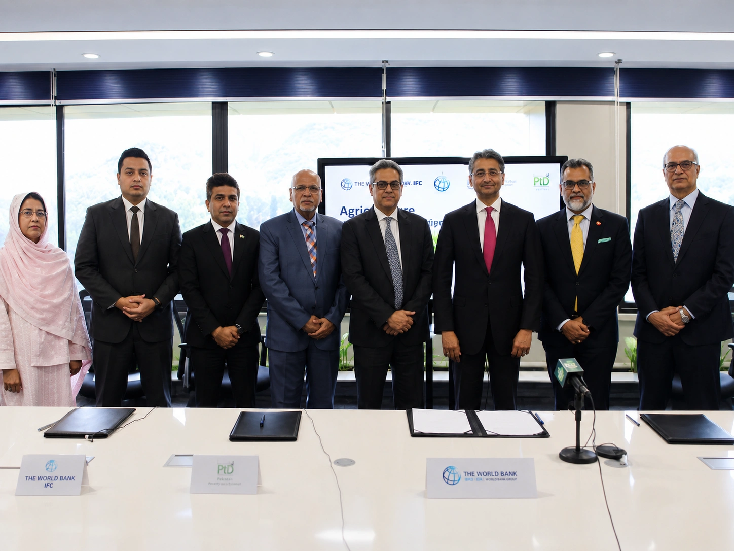 InfraZamin agri storage financing launch event showing Rs7.1 billion facility structure with 50% credit guarantee covering warehouses, silos and cold storage across Pakistan