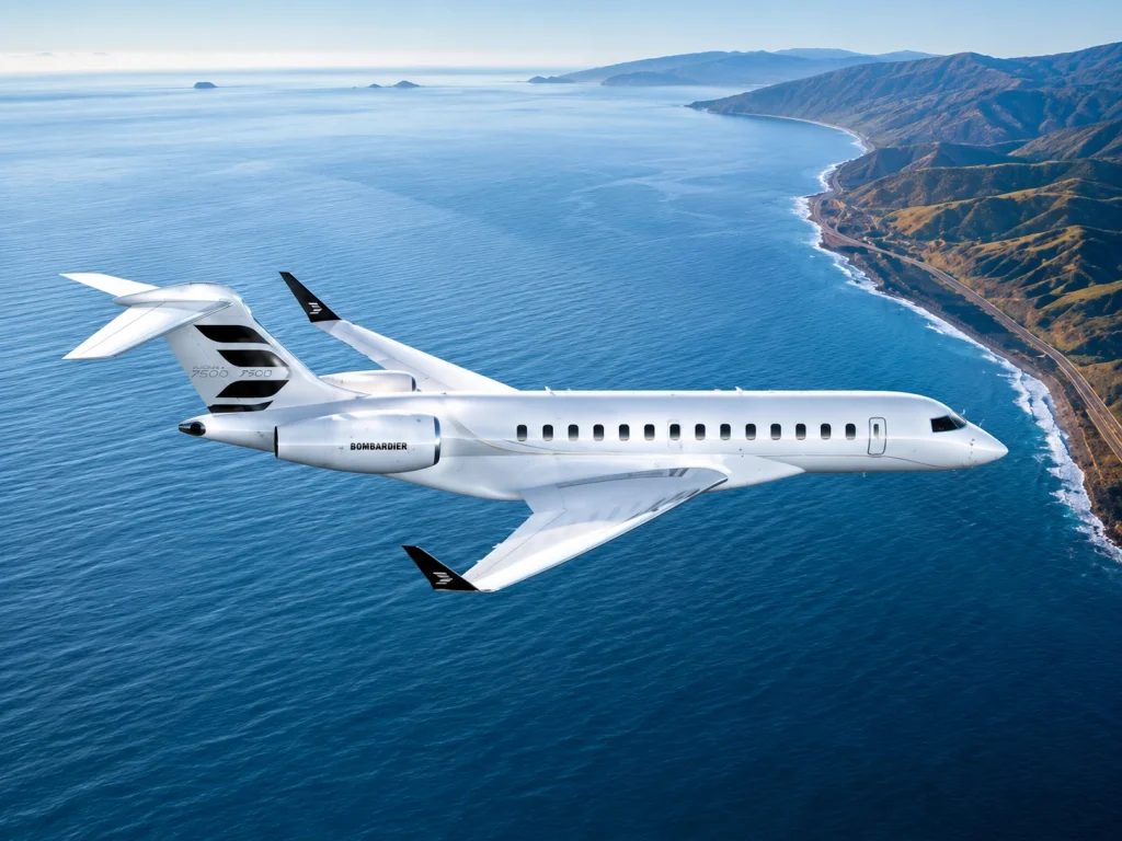 Bombardier Global 8000 Sets Transatlantic Speed Record, Montreal to Nice in Six Hours on the Way to Monaco F1