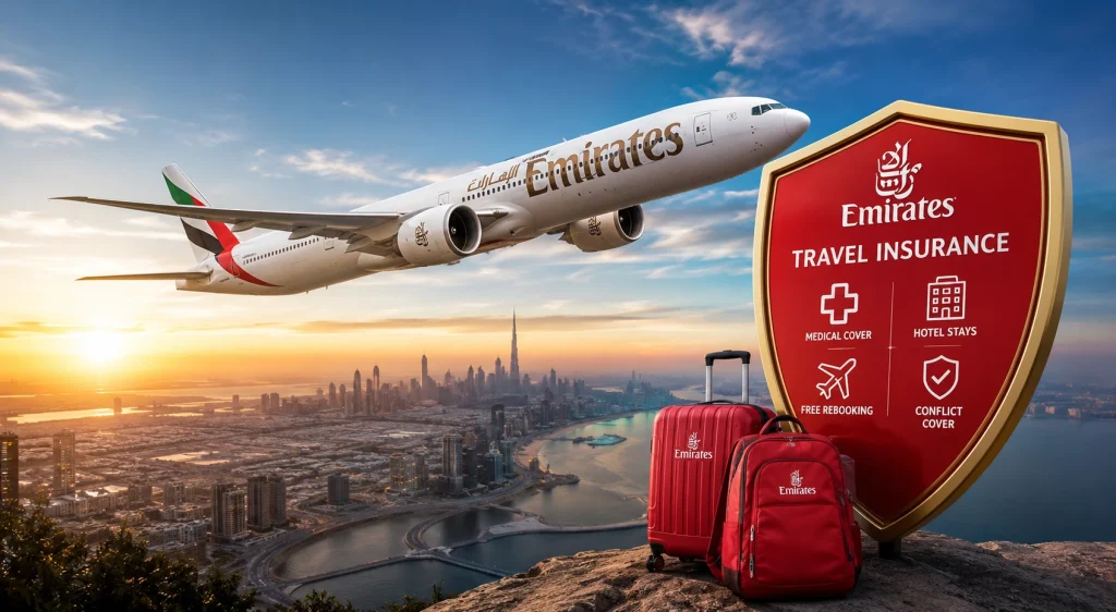 Emirates Travel Insurance launches with conflict cover, hotel accommodation and free rebooking support