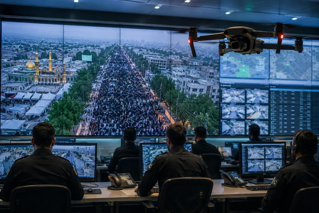 Muharram security app launched with drone surveillance